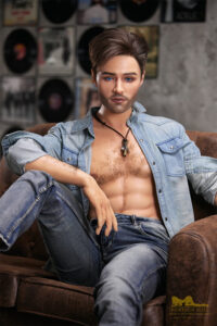 170cm (5ft7) full silicone male sex doll jack