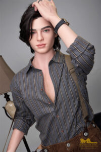 170cm (5ft7) full silicone male sex doll elvis