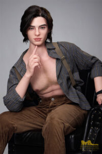 170cm (5ft7) full silicone male sex doll elvis