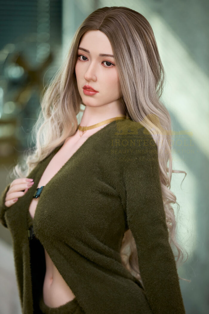 159cm 5ft2 f cup silicone sex doll alka 3