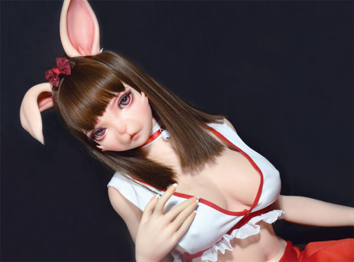 150cm 4ft11 full silicone anime sex doll rina 10