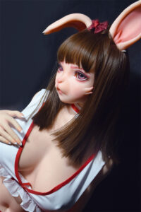 150cm 4ft11 full silicone anime sex doll rina 13