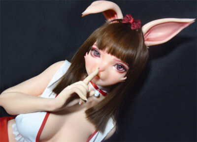 150cm 4ft11 full silicone anime sex doll rina 16