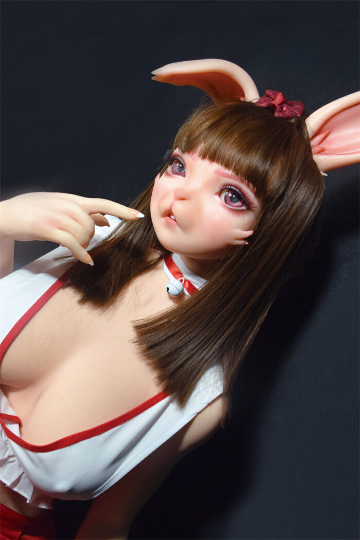 150cm 4ft11 full silicone anime sex doll rina 19