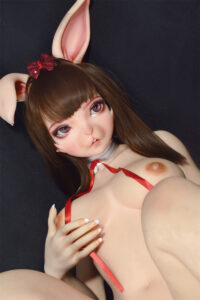 150cm 4ft11 full silicone anime sex doll rina 29