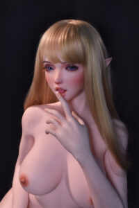 150cm 4ft11 full silicone elf ear anime sex doll tomoyo 13