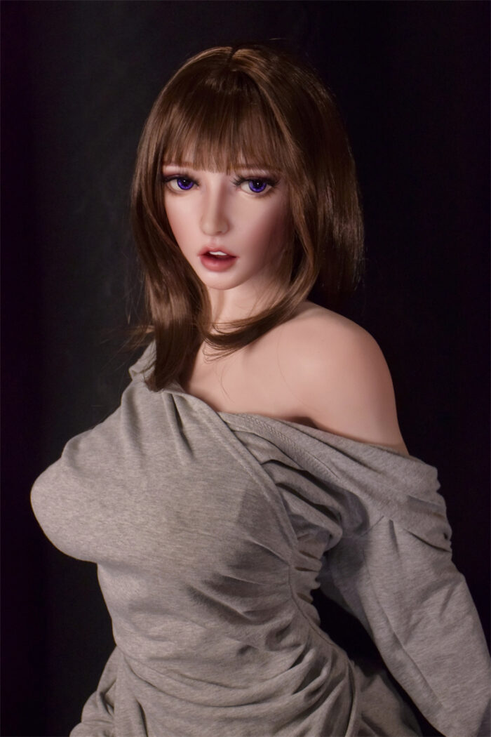 150cm 4ft11 full silicone sex doll yui 53