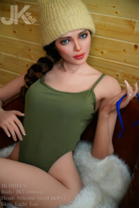 160cm 5ft3 d cup sex doll hakim silicone head 8