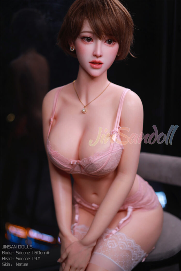 160cm 5ft3 silicone sex doll head s19 11