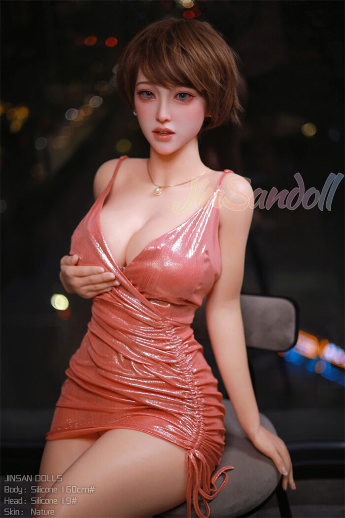 160cm 5ft3 silicone sex doll head s19 24