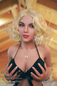 160cm 5ft3 silicone sex doll head s266 10