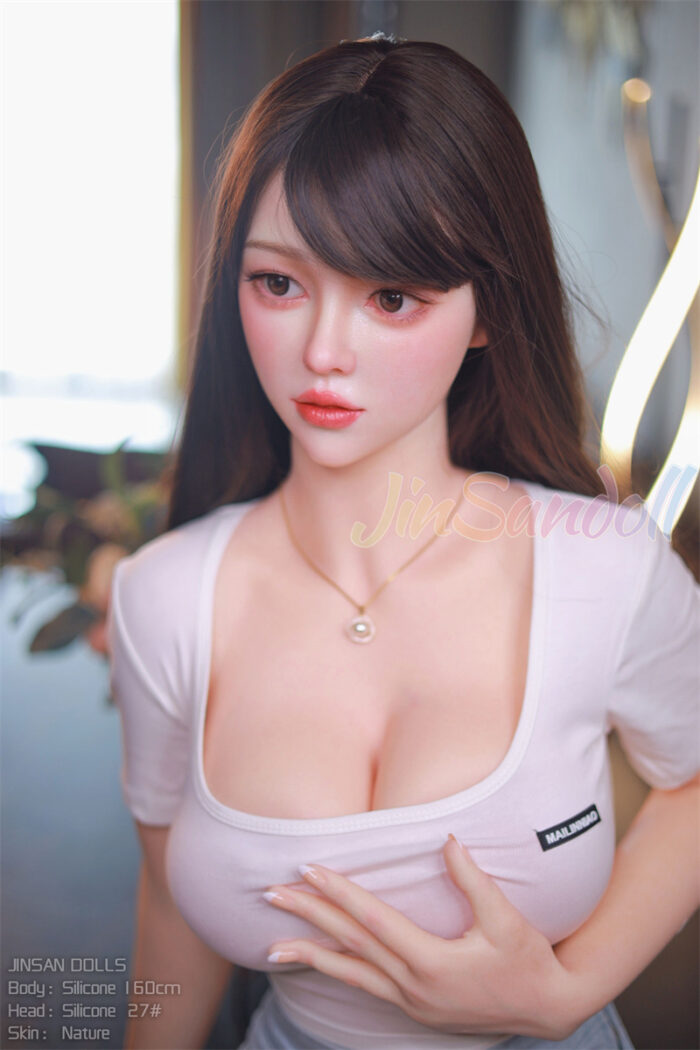 160cm 5ft3 silicone sex doll head s27 25