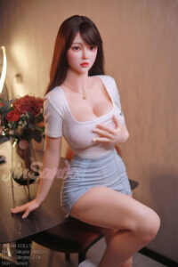 160cm 5ft3 silicone sex doll head s27 26