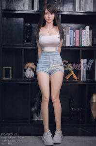 160cm 5ft3 silicone sex doll head s27 34