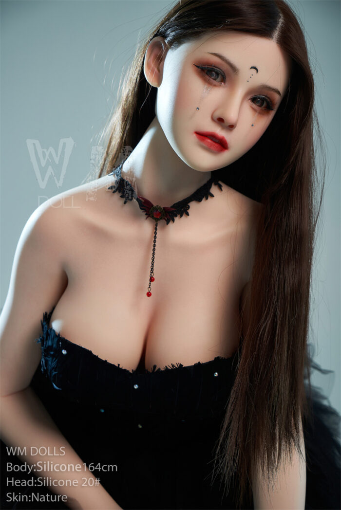 164cm 5ft4 silicone sex doll head ls20 16