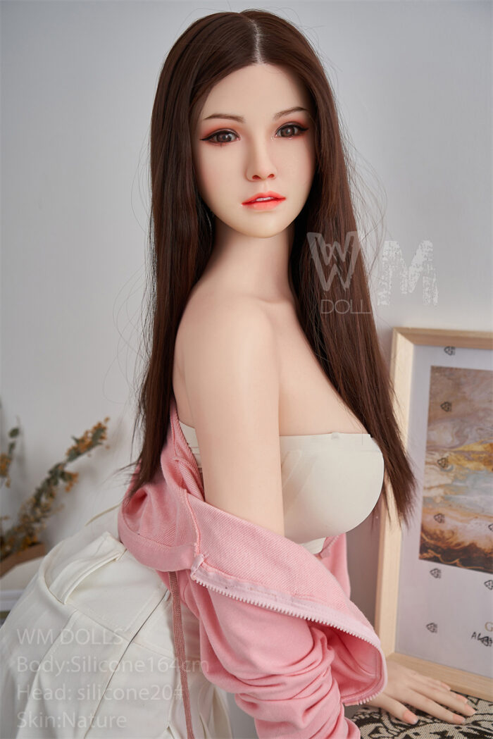 164cm 5ft4 silicone sex doll head ls20 34
