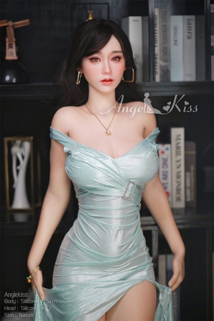 175cm 5ft9 d cup silicone sex doll head ls23 22