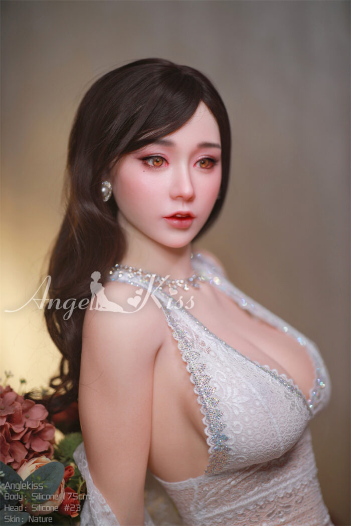 175cm 5ft9 d cup silicone sex doll head ls23 26