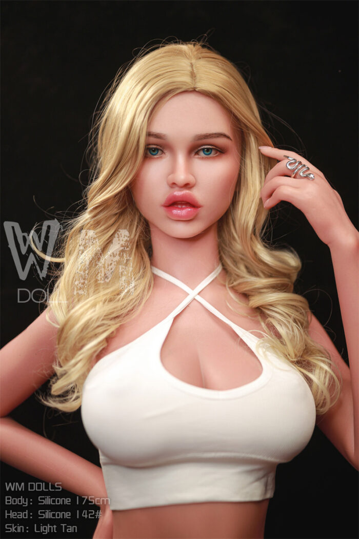 175cm 5ft9 d cup silicone sex doll head s142 5