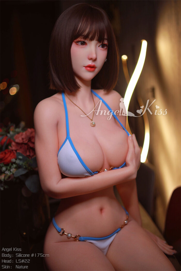 175cm 5ft9 d cup silicone sex doll head s22 20