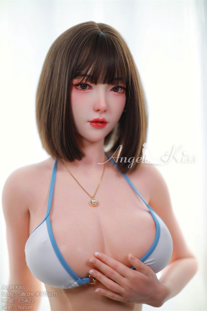 175cm 5ft9 d cup silicone sex doll head s22 3
