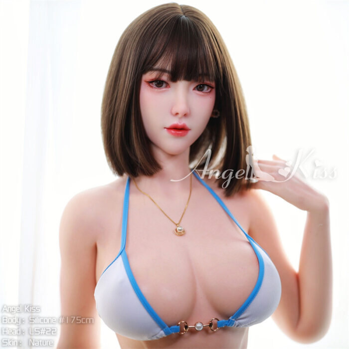 175cm 5ft9 d cup silicone sex doll head s22 5