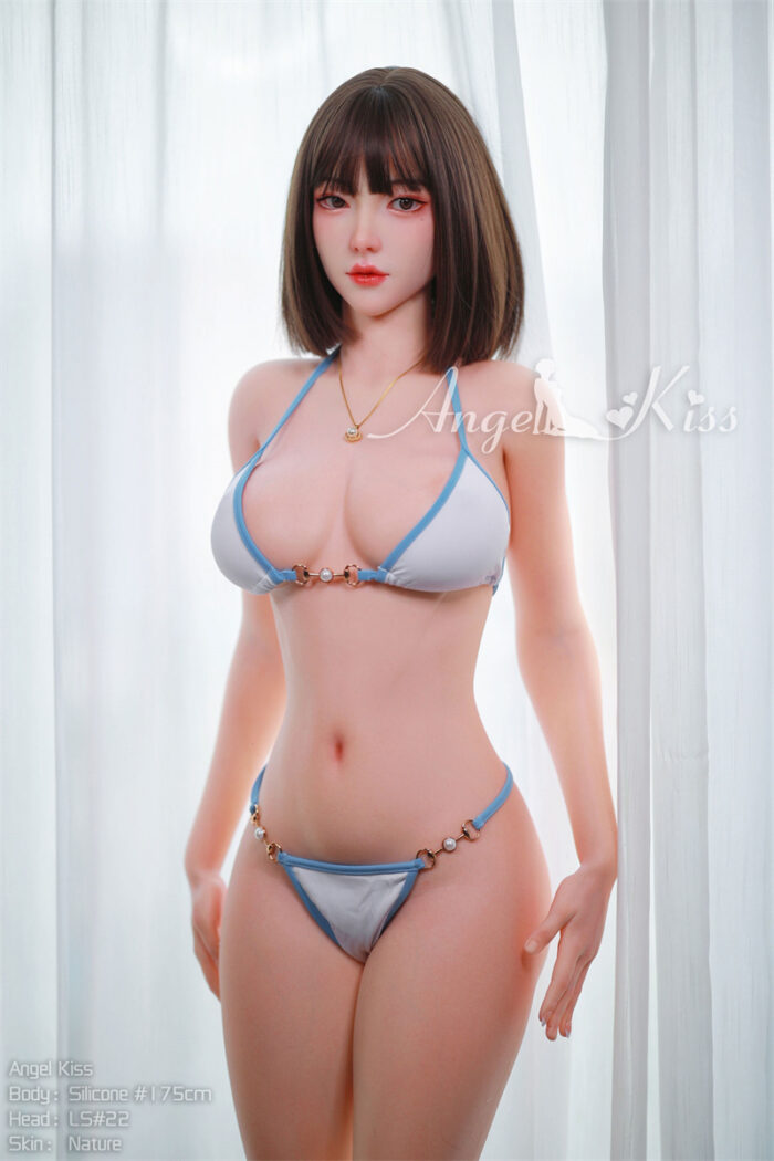 175cm 5ft9 d cup silicone sex doll head s22 8
