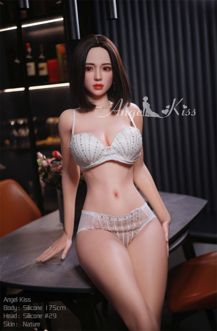 175cm 5ft9 d cup silicone sex doll head s29 18