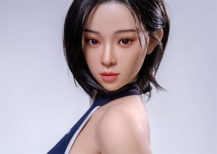 155cm 5ft1 f cup sex doll aki silicone head 62 10