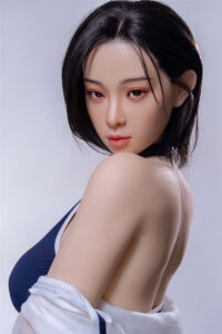 155cm 5ft1 f cup sex doll aki silicone head 62 14