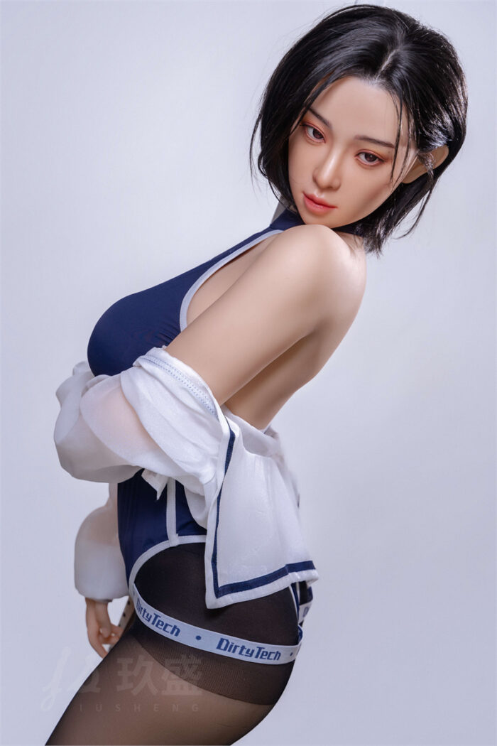 155cm 5ft1 f cup sex doll aki silicone head 62 15