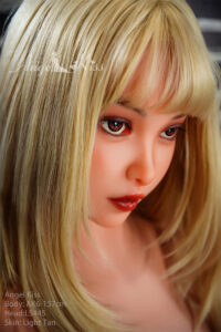 157cm 5ft2 ak6 silicone sex doll head ls45 3