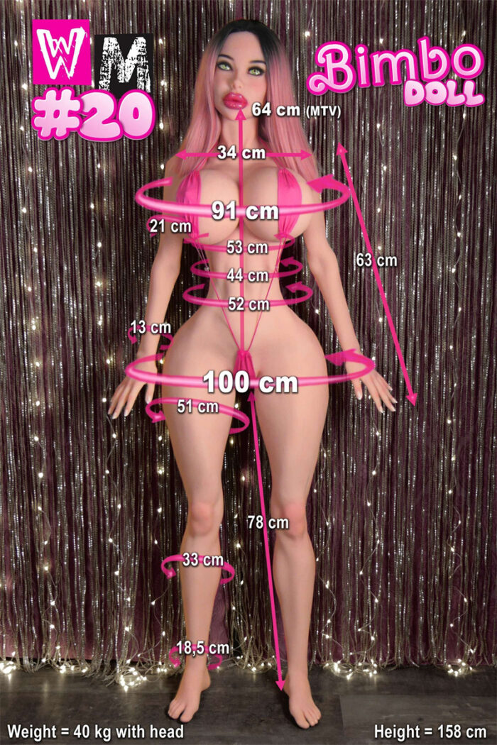 158cm 5ft2 tpe bimbo sex doll head496 26