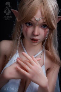 157cm 5ft1 d cup elf sex doll faye silicone head xt 1 b 4