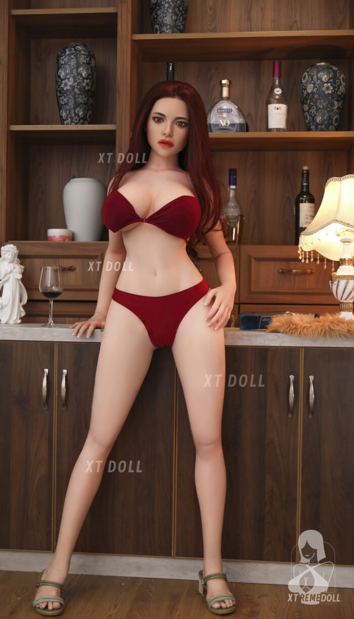 157cm 5ft1 d cup sex doll hailey silicone head xt 13 16