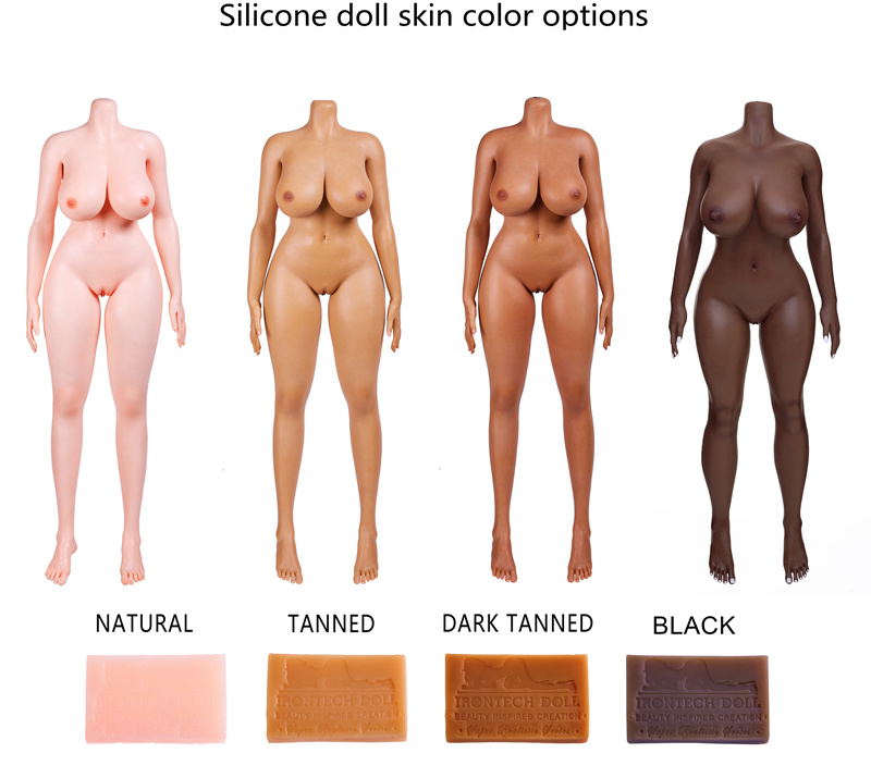 Irontech sex doll silicone skin color