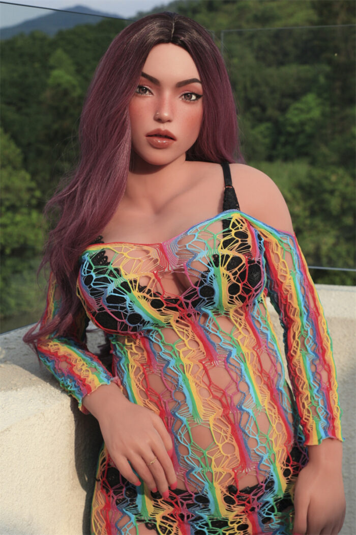 155cm 5ft1 hybrid sex doll ginny silicone head in stock 4